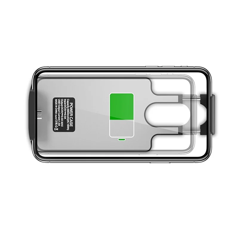 Factory Direct External Battery Universal Mini Wireless Power Bank Mobile Phone Charging Case for Apple for Android for Type C