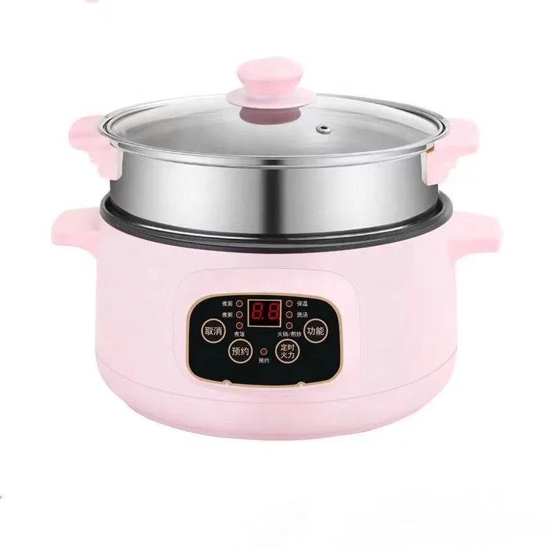 Intelligent Multifunctional Electric Frying Pan with Cover