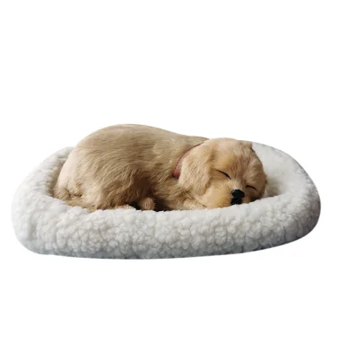 sleeping dog stuffed animal