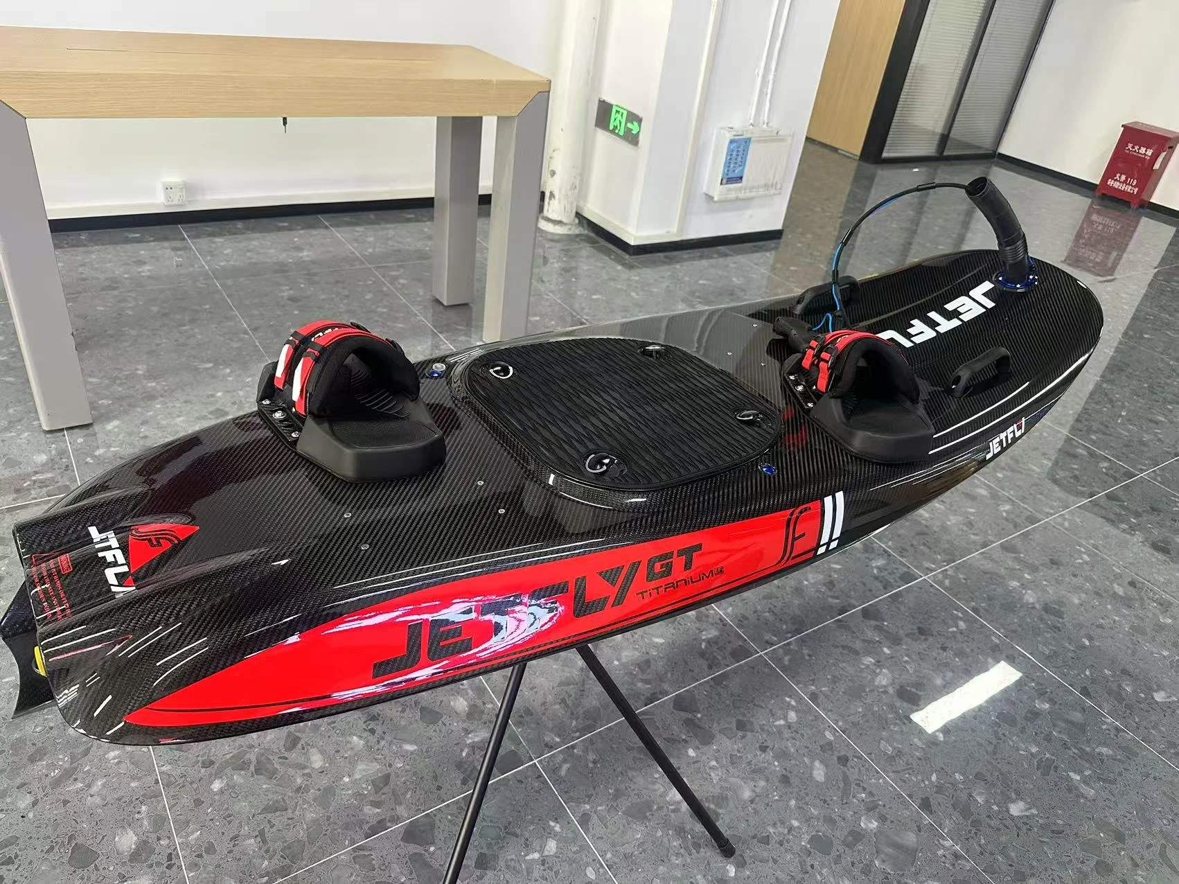 JetFly 09GT Carbon Fiber Gas Powered Surfboard - Durable 2 Stroke