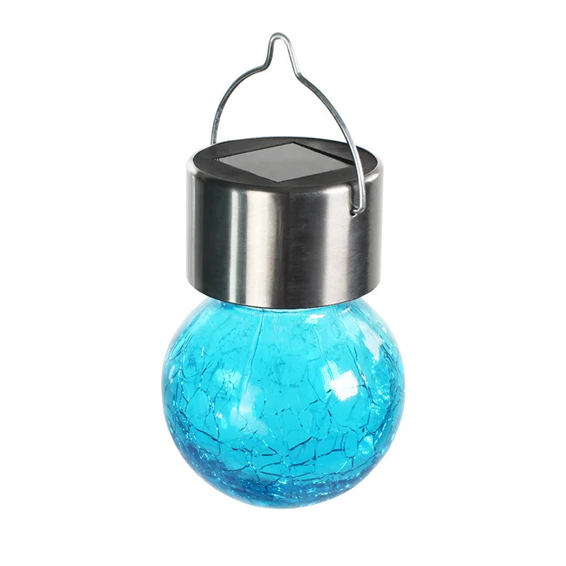 Outdoor Cracked Lighting Decorative Colorful Hanging Ball Waterproof Halogen Bulbs IP67 360 Beam Angle