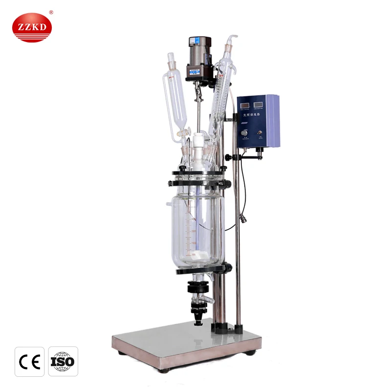 Lab Small 5L Bioreactor Pyrolysis Reactor Price