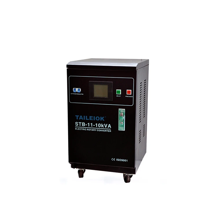 TAILEIOK 220v 10KVA Automatic Vertical Voltage Regulator Stabilizer