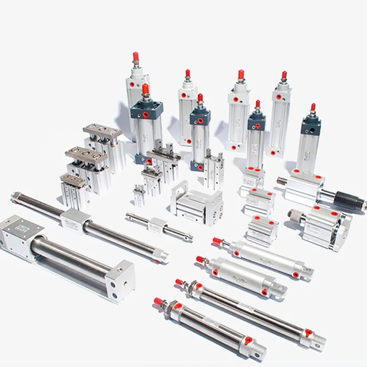Pneumatic Air Cylinder Long Stroke Pneumatic Cylinder Stainless Steel