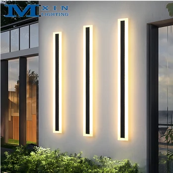 Customized 4FT Modern Ip65 Waterproof Outdoor Long Strip LED Wall Light