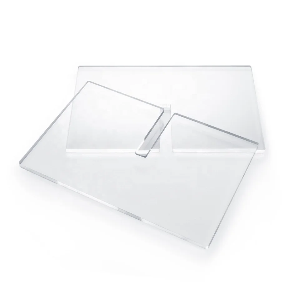 Transparent Folded Open Acrylic Book Stand Reading Holder Shelf Acrylic Cookbook Display Stand