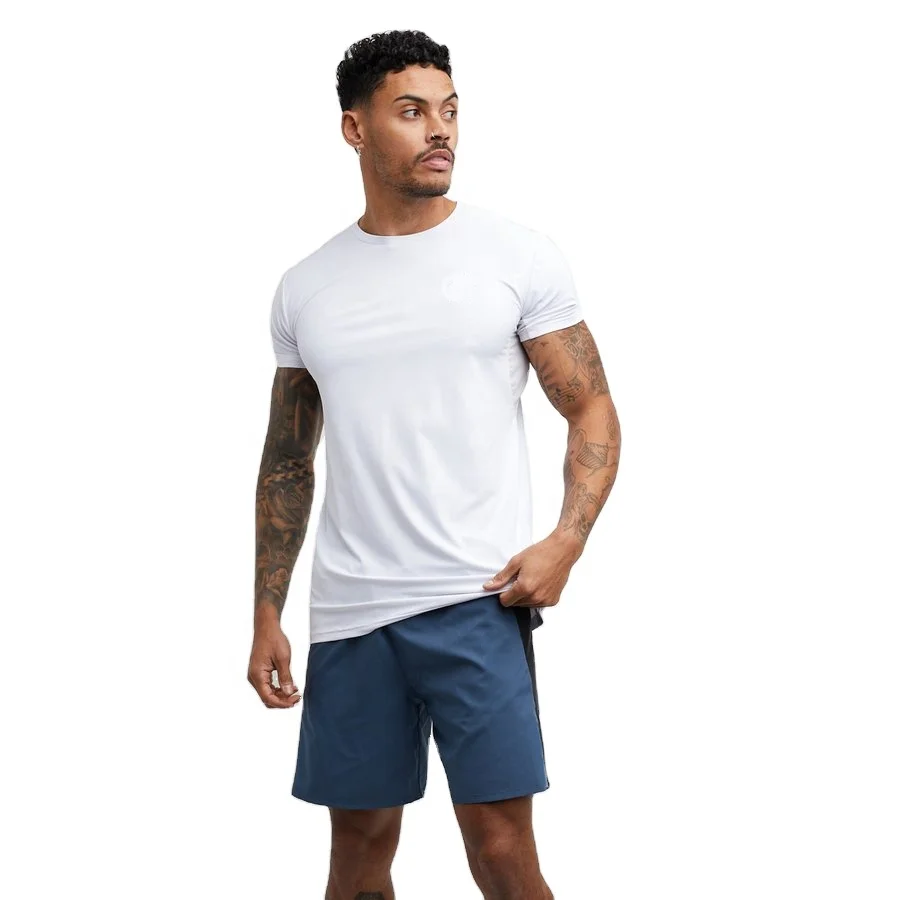 Plain Custom Panel Work Shorts Sets Men 