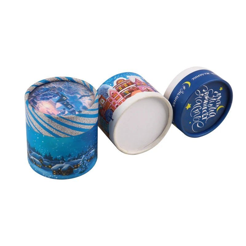 Custom Rounded Paper Tubes High Quality Sponge Lined Perfume Packaging Personalized Colorful Matt Lamination Recyclable