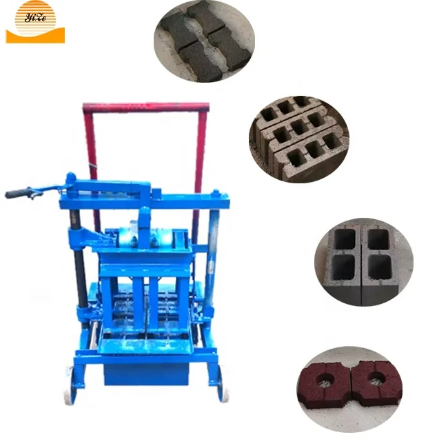Small Scale Hollow Concrete Block Making Machine Cement Brick Maker Machine