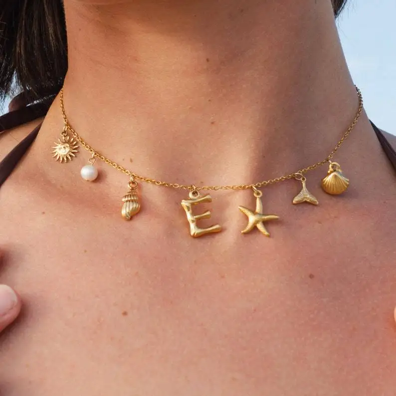30 Pendentifs Breloques Émail Coquillage - DIY Bijoux Collier Bracelet