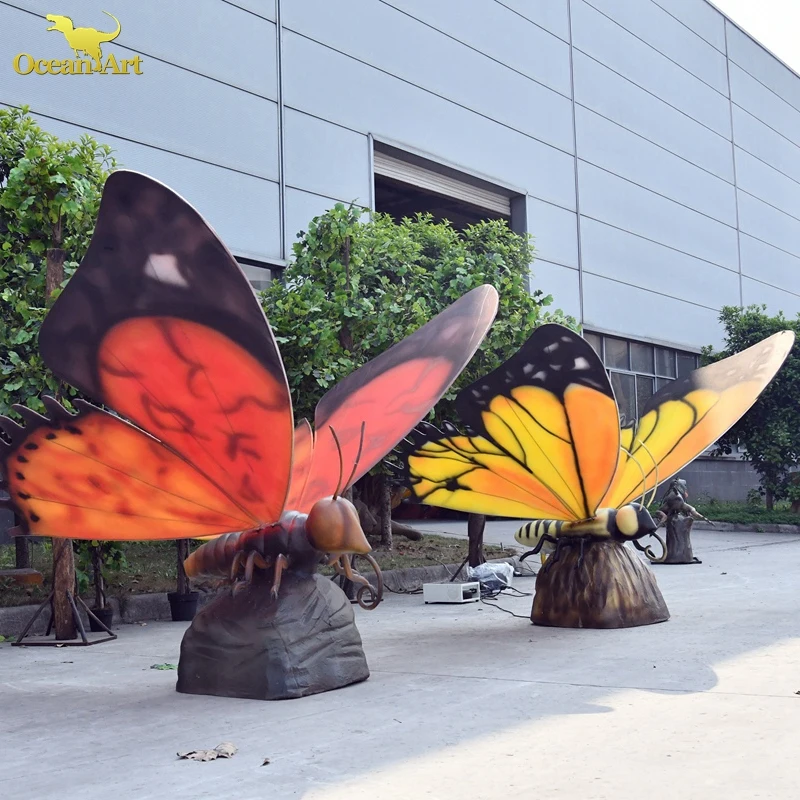 Life Size Animatronic Insect Model Zoo Robotic Insects for Theme Park