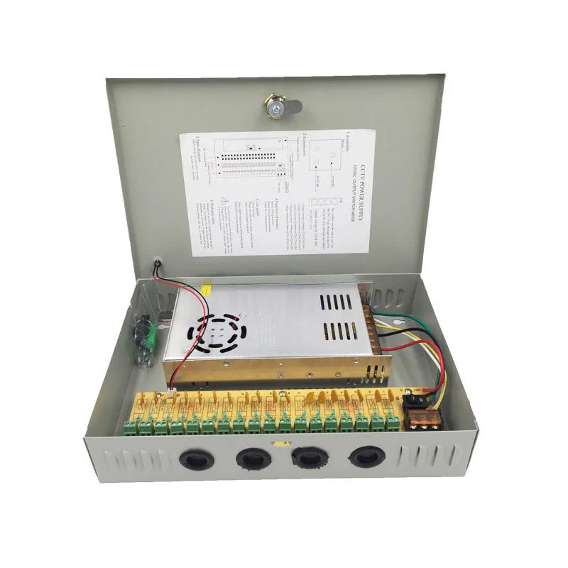 Zxx High Quality Supply Cctv Power Box 12v 5a 4ch Switching Accessories ...