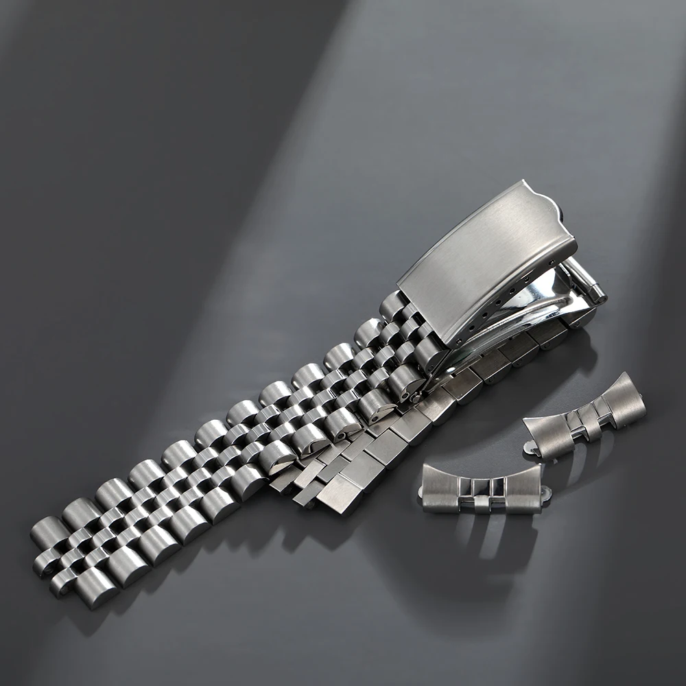 18mm 19mm Stainless Steel Jubilee Watch Strap Band Bracelet Compatible For  S5 Watch - Buy 19mm Stainless Steel Jubilee Watch Strap,Stainless Steel  Jubilee Watch Strap,18mm Stainless Steel Jubilee Watch Strap Product on