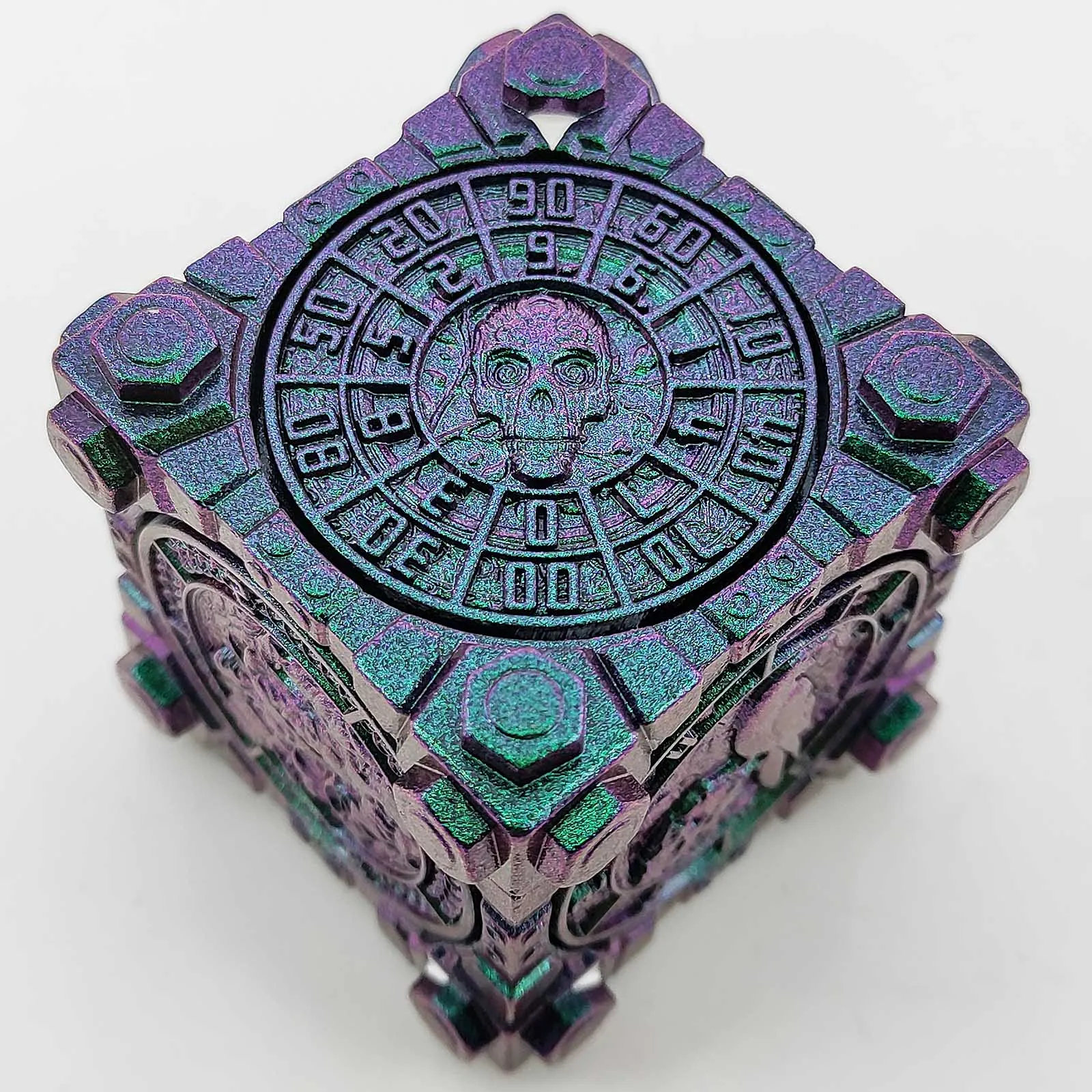 7-in-1 Metal Fidget Spinner DND Dice Set