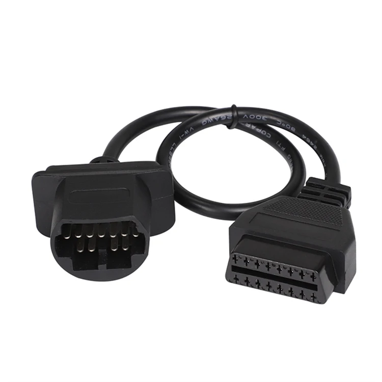 High Quality OBD-II OBD-2 Obd2 Flat Y Cable Wire Harness for GPS Code Reader