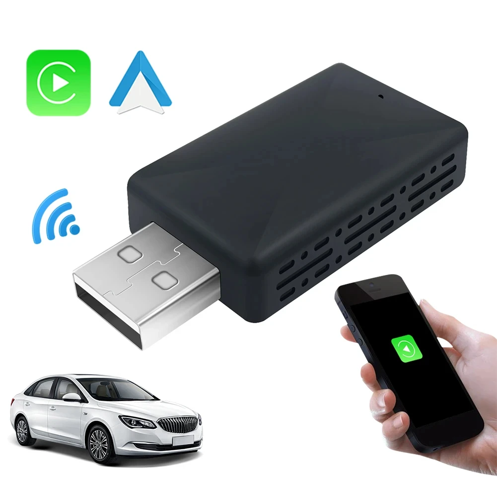 ワイヤレスCarPlayとAndroid Auto アダプター Mini超薄型 Ottocast Mini Wireless CarPlay \u0026 Android Auto Adapter | Plug and Play
