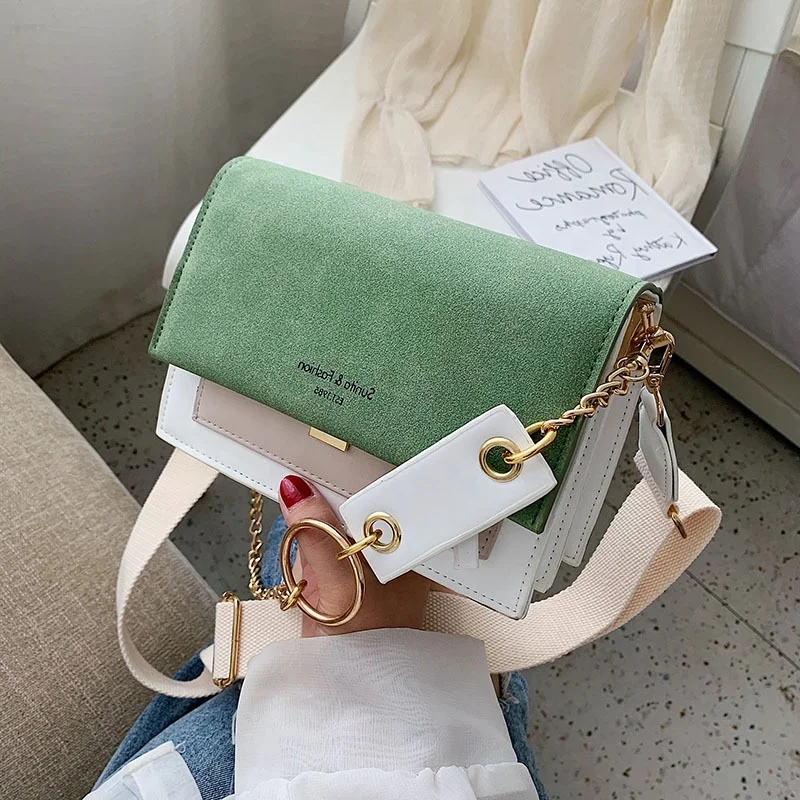 Elegant Women's Leather Chain Shoulder Bag 2025