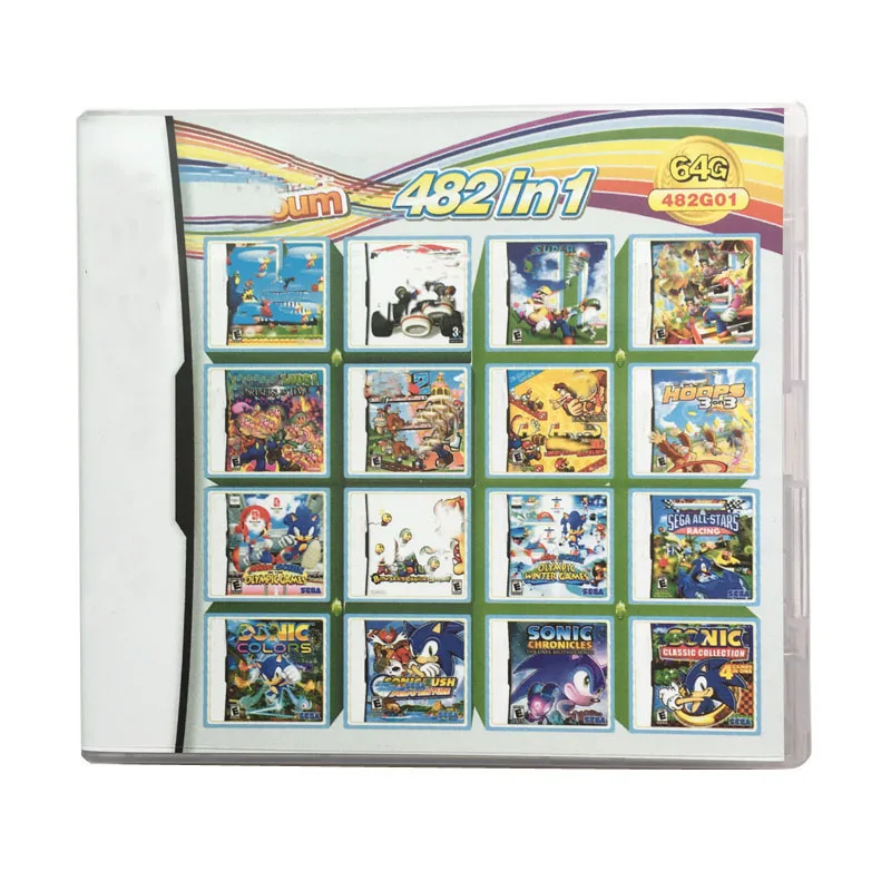 486 in Multi Game Cartridge for Nintendo 3DS DS