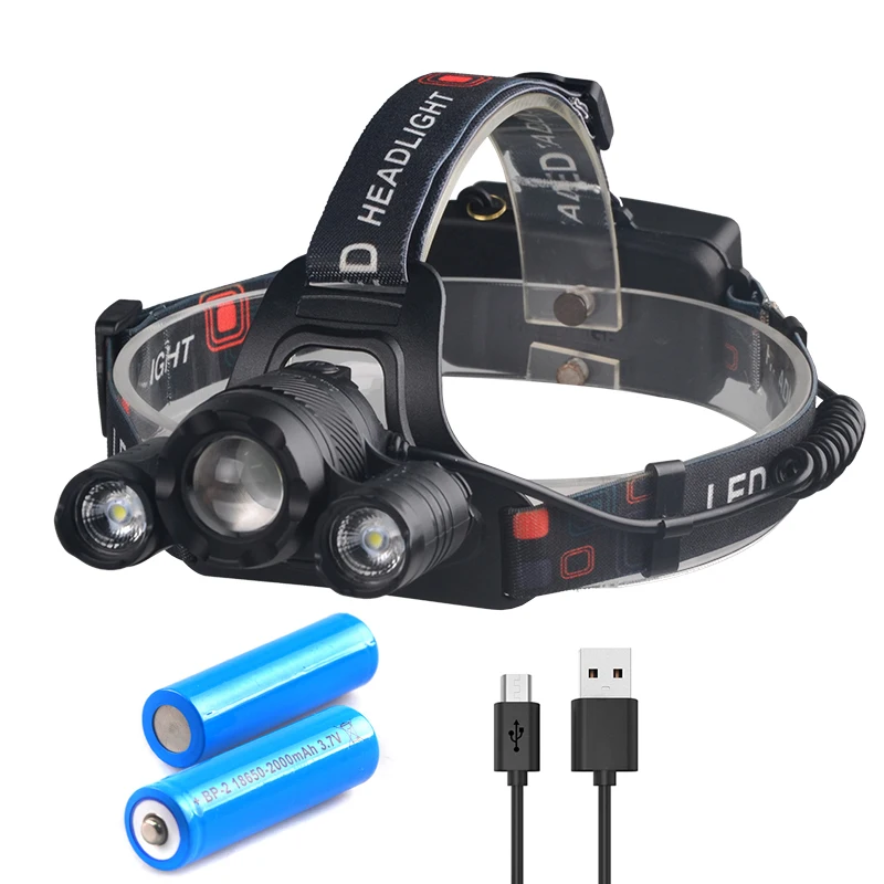 head torch rechargeable batteries