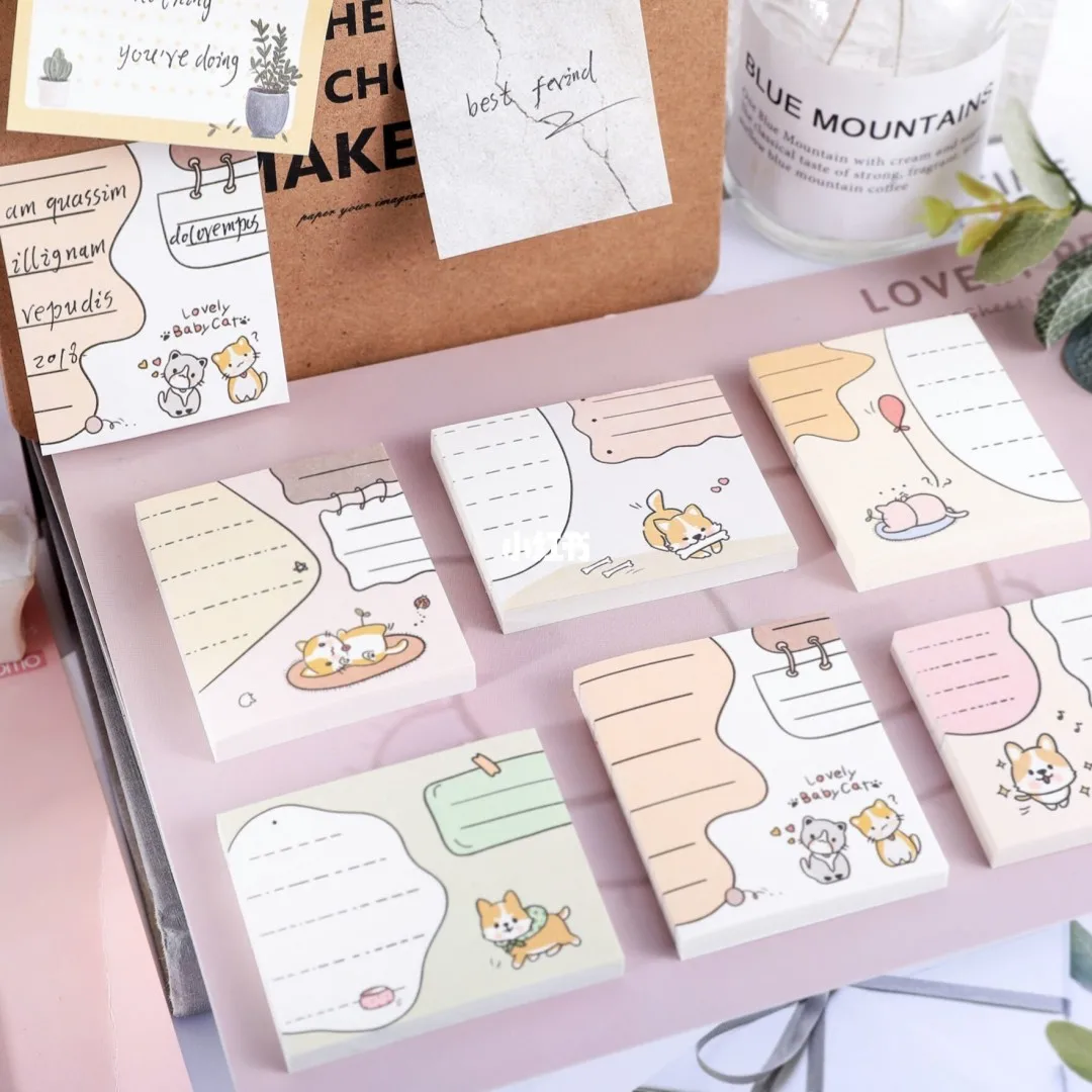 Custom Personalized Super Cute Small Memo Pads To Do List Note Pads