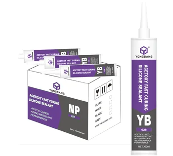 White Paste Silicone Adhesive Fast Curing Sealant YB 628 approved ISO/MSDS