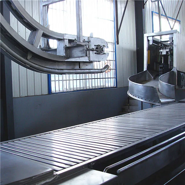 Pig blood collection and slaughtering equipment slaughterhouse production line automatic bloodletting flat conveyor