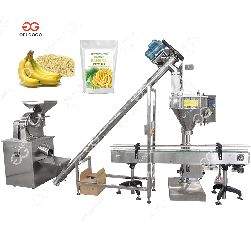 Complete Green Banana Plantain Powder Processing Dry and Flour Machine Slice Banana Powder Making Machine Slicer