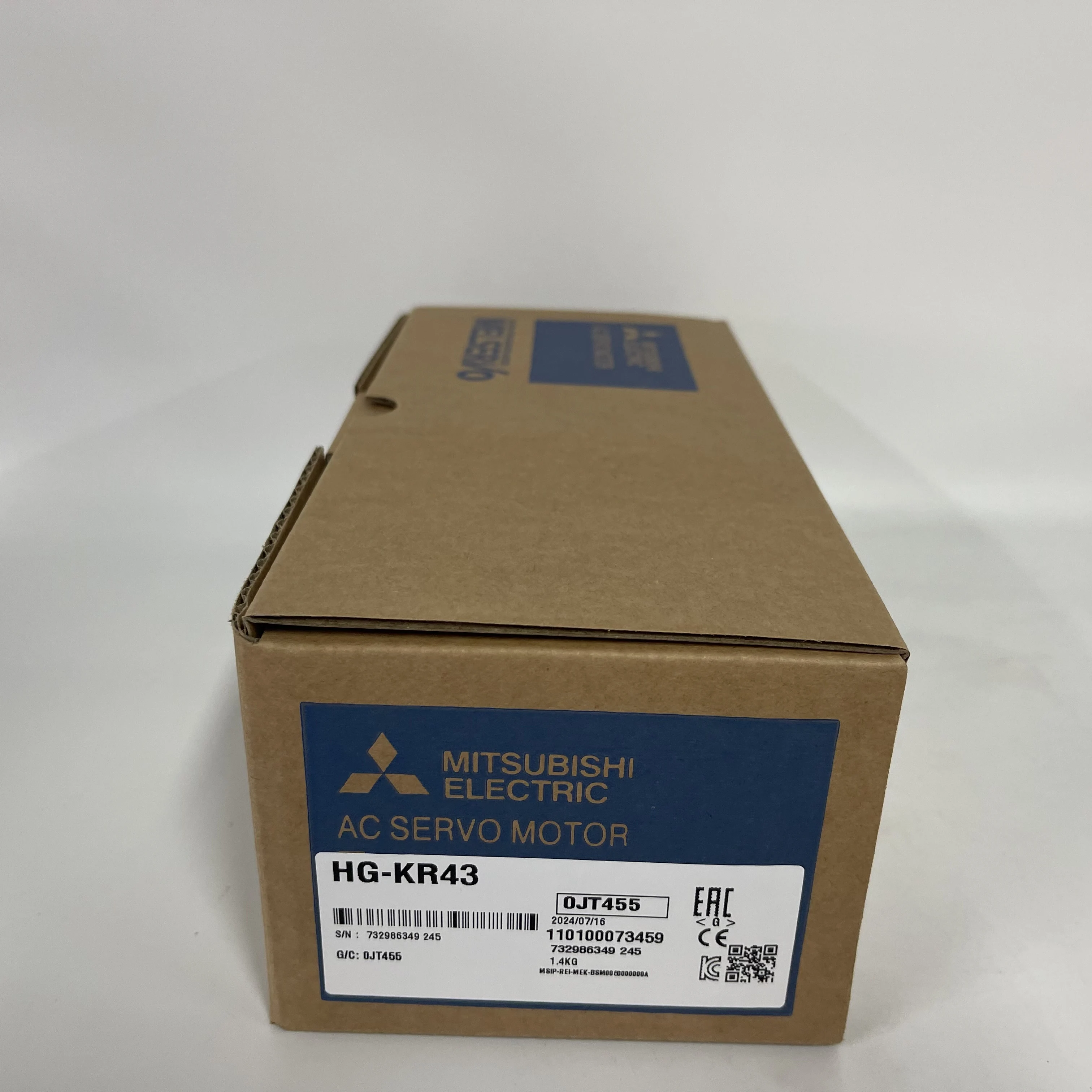 MITSUBISHI ELECTRIC AC Servo Motor HG-KR43