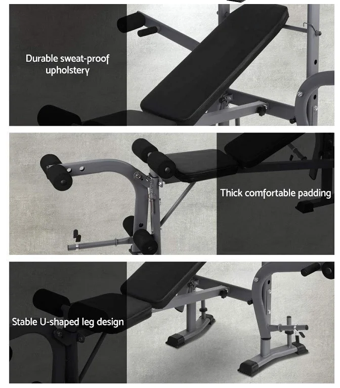 Gym Equipment Exercise Multi Adjustable Bench Press Gym Fitness Weight