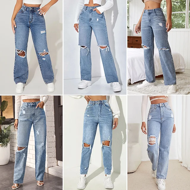 Apparel Stock Used Jeans Mixed Packaging Southeast Asia Factory ...