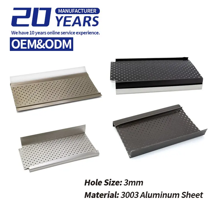 5 Inch Perforated Gutter Guard for Leaf Filter Gutter Roof Protection