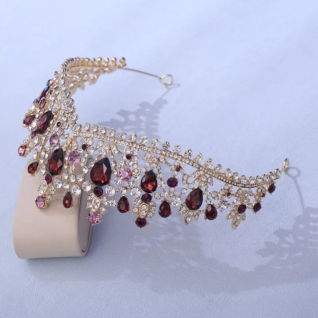 Korean-style All-diamond Wedding Crown Alloy Best-selling Bride's Crown Wedding Dress Accessories Tiaras