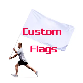 Wholesale high quality Custom flag Customized Logo Printing Flags