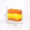 Panini con huevo espeso y quemado
