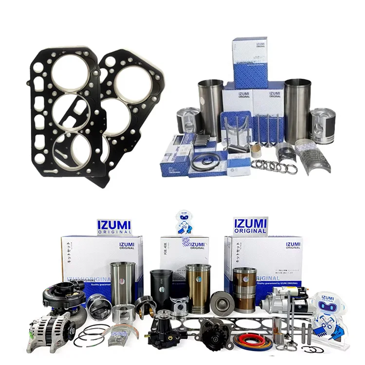 IZUMI ORIGINAL 3TNV74 Overhaul Rebuild Kit Diesel Engine Parts For YANMAR