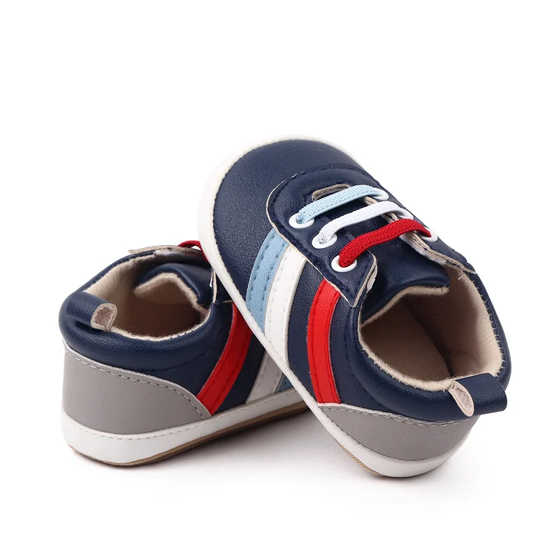 High Quality Soft TPR Anti-slip Outsole Babies Toddler Boy Shoes Prewalker Shoes for Boys details