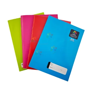 Saddle Stitch Notebook B5 18.5X24 CM with 7*7mm Square Inner Paper 80gsm for Chile Market