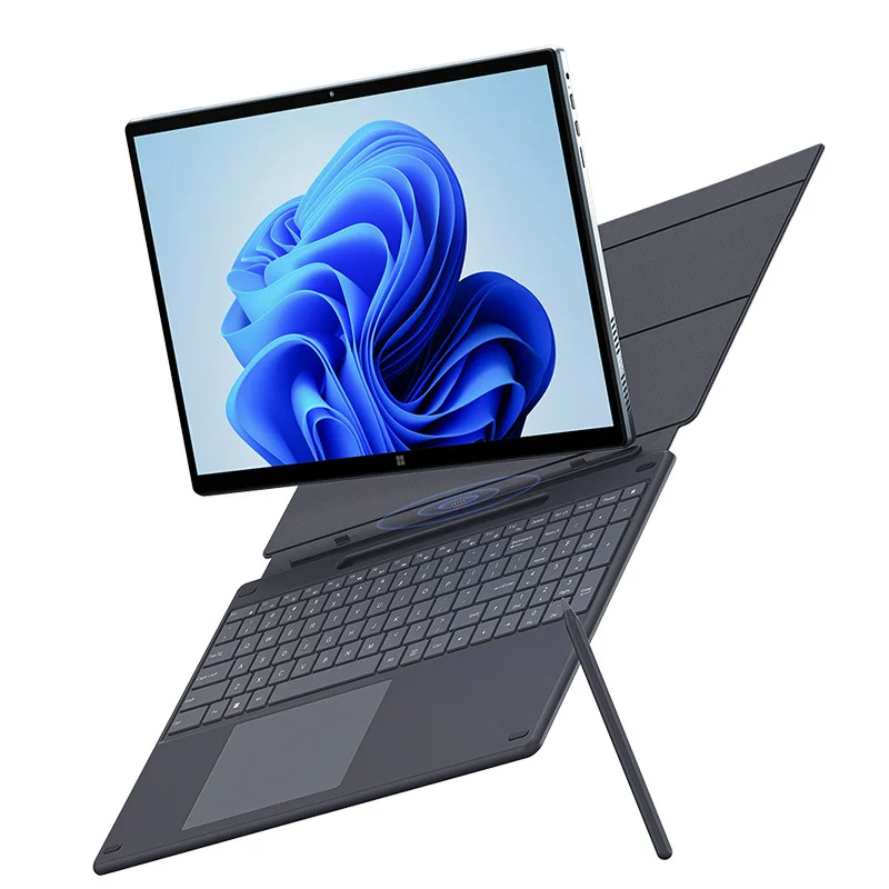 2 in 1 Laptop 14 Inch Touch Screen Intel N100 DDR5 16G RAM for