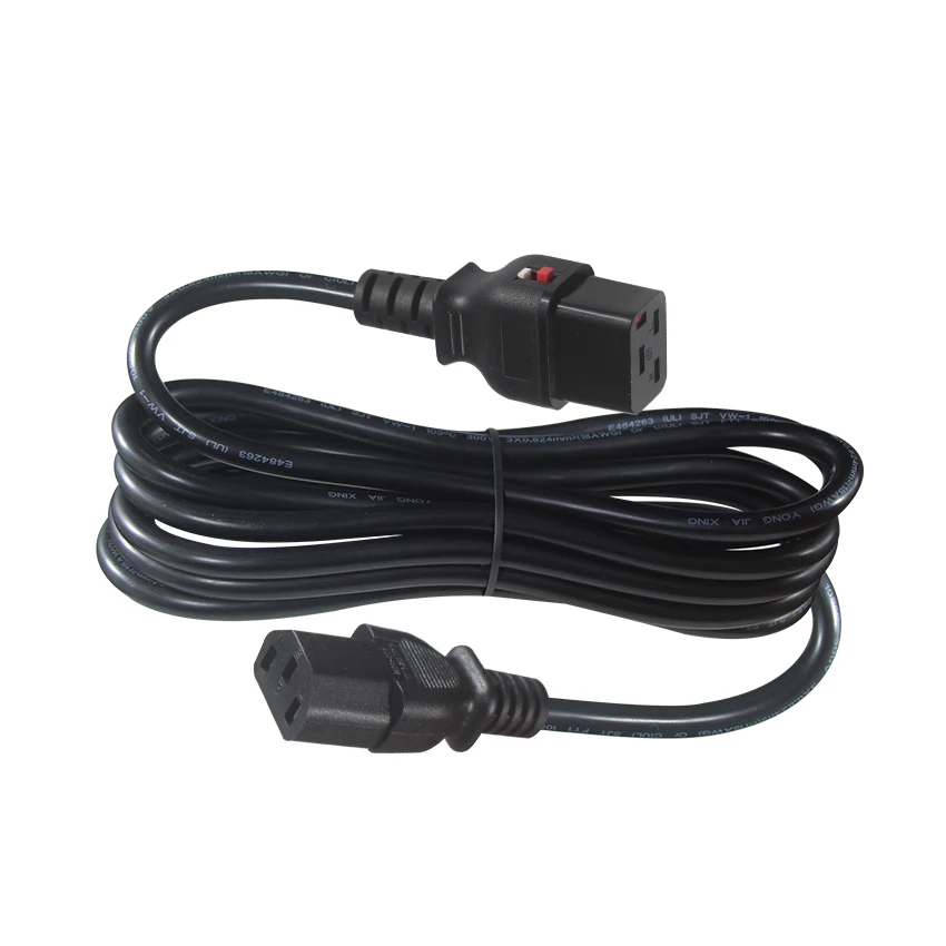 Ac 2 Outlets Extension Y Type Splitter Power Cord 21