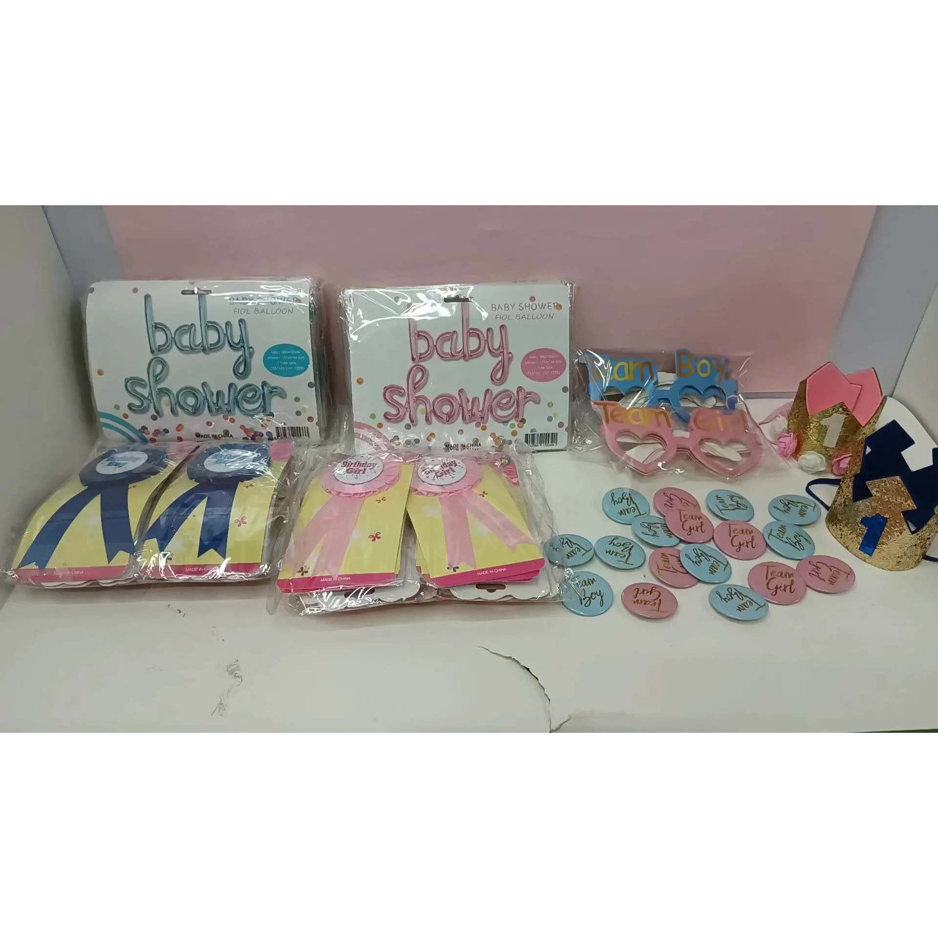 Wholesale Baby Shower Gender Reveal Party Balloons Baby Shower Girl Or