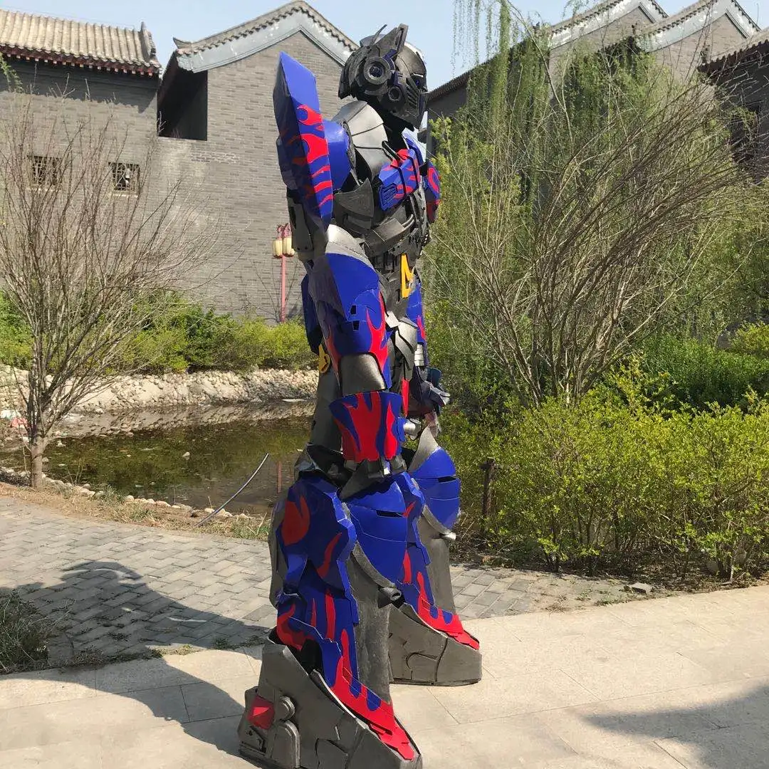 Fancy Realistic Intelligent Humanoid EVA Material Robot Costume
