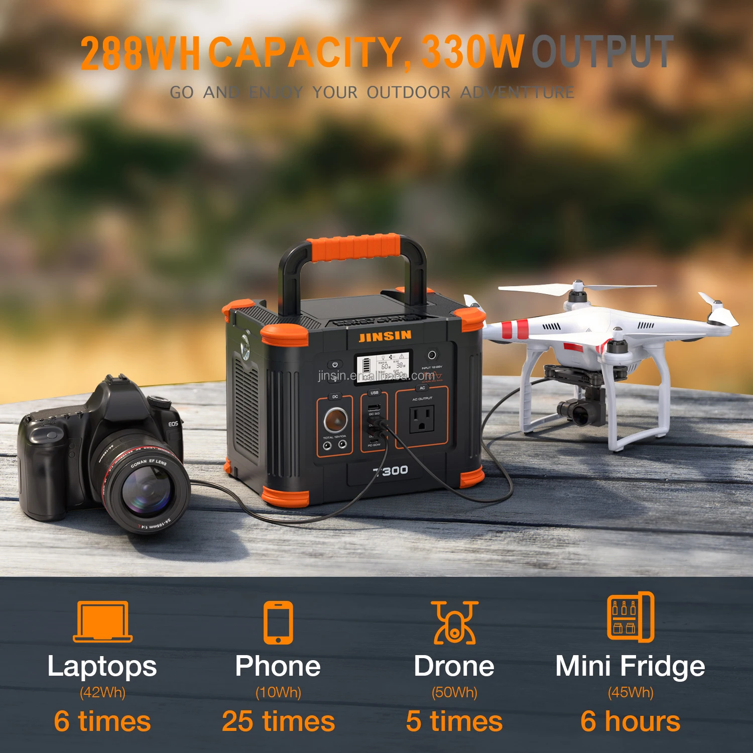 Promotional Energy Storage Power Supply 500w Portable Solar Generator