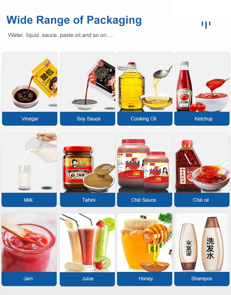 Automatic Small Sachet Mustard Oil Olive Cooking Oil Packing Machine