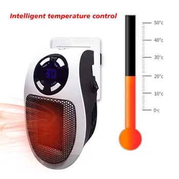 PTC Heater Portable Mini plug in electric 500w mini electric heater