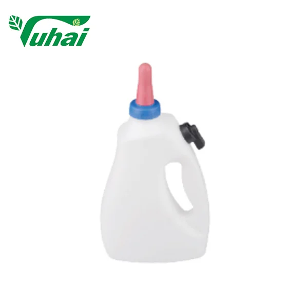 product calf feeding bottle with handle calf milk bottle with natural rubber nipple cattle feeder-5