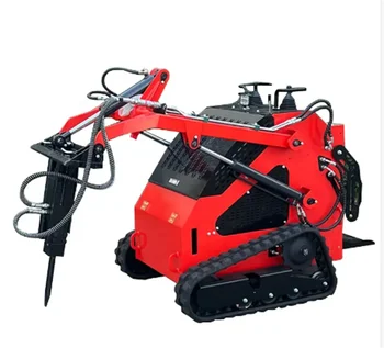 New design crawler mini skid steer loader machine with good price