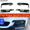 Glossy Black Front Lip
