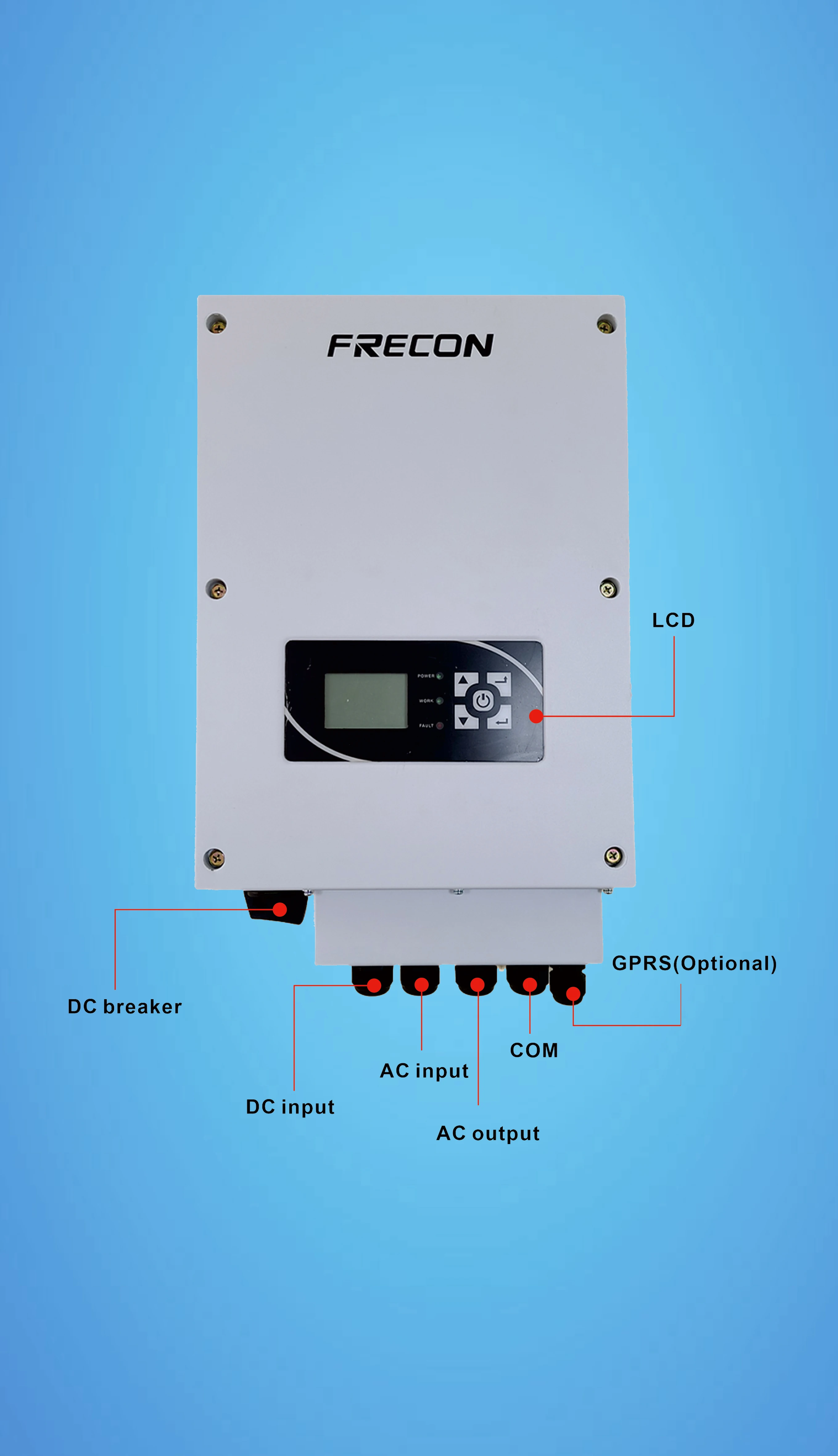 FRECON IP65 Waterproof Irrigation Solar Pumping Inverter
