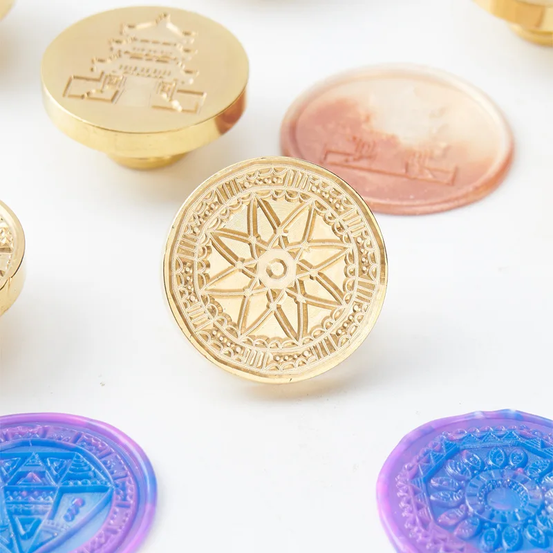 Customized Design Personalized Logo Custom Sealing Wax Seal Stamp Magic Wax Seal Stamp