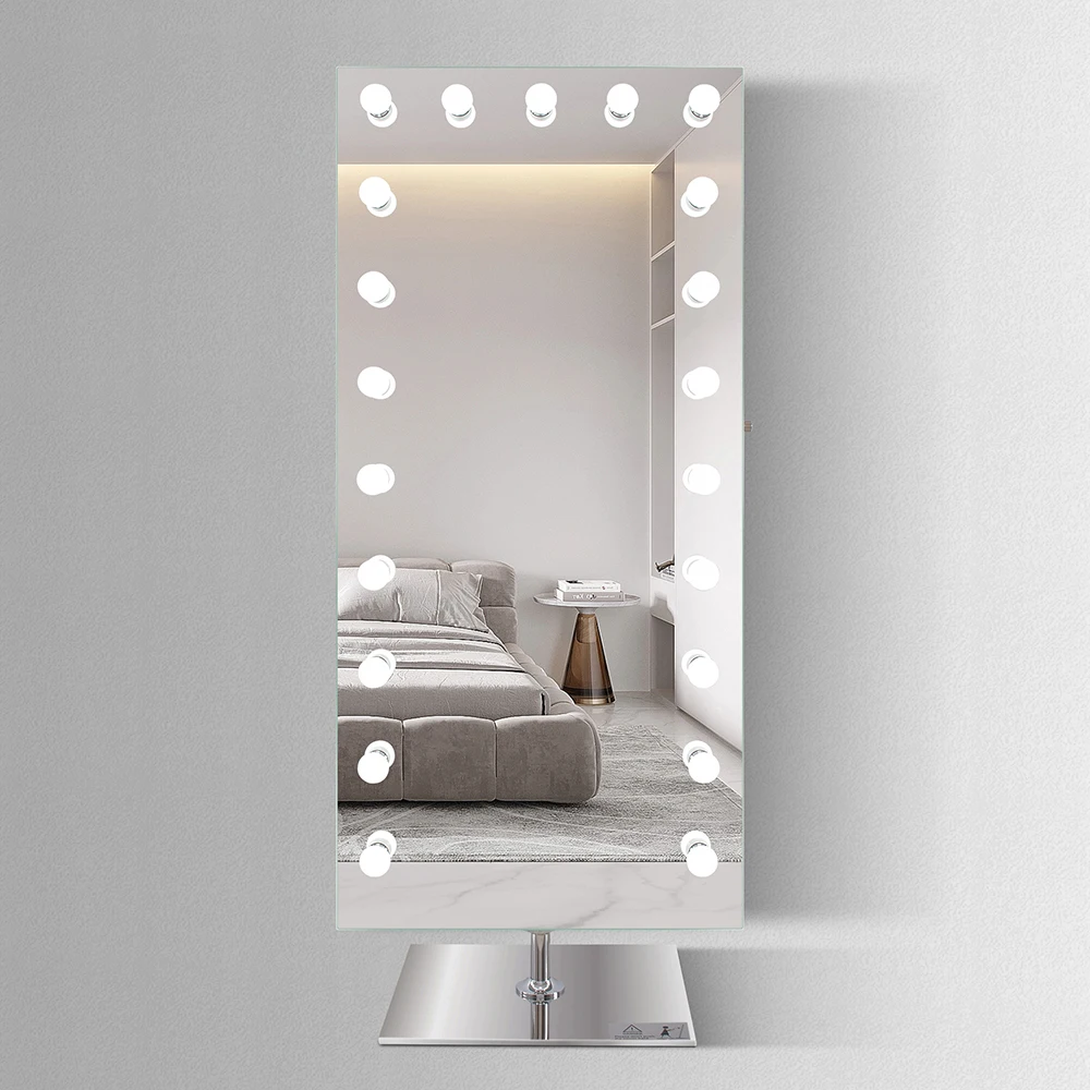 Lighted Full Length Hollywood Mirror With Stand Buy Fulllength